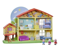 Peppa Pig Peppos nuotykiai Peppos žaidimų ir miegojimo namelis - Image 3