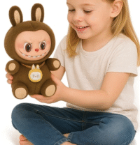 Labubu zimono pliušinis žaislas 25cm - Image 2