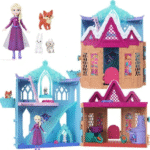 „Disney Frozen“ žiemos augintinių namelio rinkinys Elsa lėlės priedai