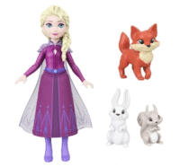 „Disney Frozen“ žiemos augintinių namelio rinkinys Elsa lėlės priedai - Image 2