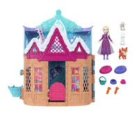 „Disney Frozen“ žiemos augintinių namelio rinkinys Elsa lėlės priedai - Image 6