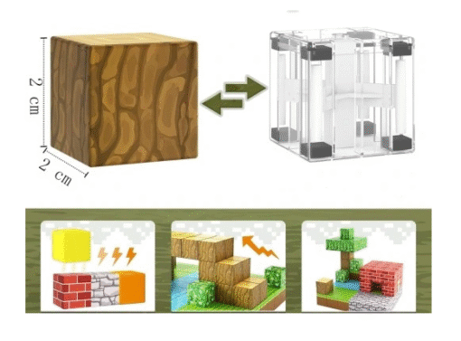 Minecraft magnetiniai konstruktoriai 300vnt - Image 4