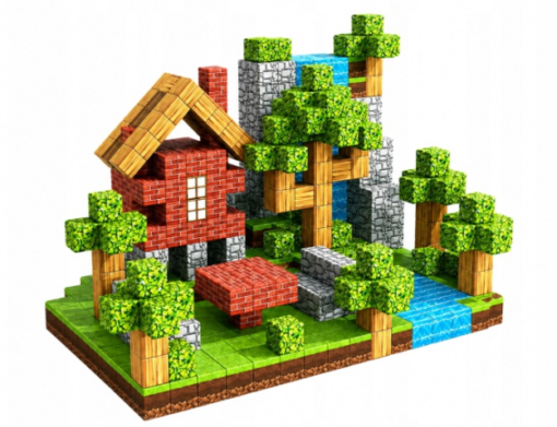 Minecraft magnetiniai konstruktoriai 300vnt - Image 2