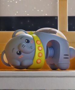 WOOPIE BABY Žvaigždžių projektoriaus projektoriaus naktinė lemputė vaikams Dramblys