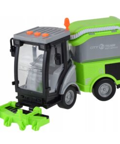 WOOPIE City Sweeper 1:16 Žaliojo garso ir šviesos efektai
