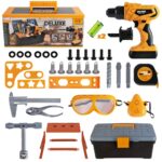 WOOPIE DIY įrankių rinkinys su atsuktuvu ir lagaminu