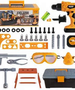 WOOPIE DIY įrankių rinkinys su atsuktuvu ir lagaminu