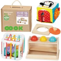 WOOPIE GREEN Box 5in1 Montessori Educational