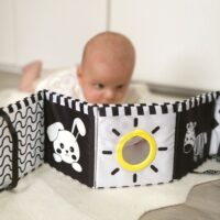 WOOPIE GREEN XXL Montessori sensorinis ir edukacinis rinkinys 7‑in‑1 0-2mėn