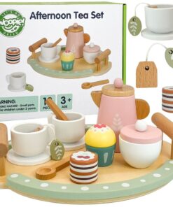 WOOPIE GREEN Medinės arbatos ir kavos rinkinys 12 vnt.