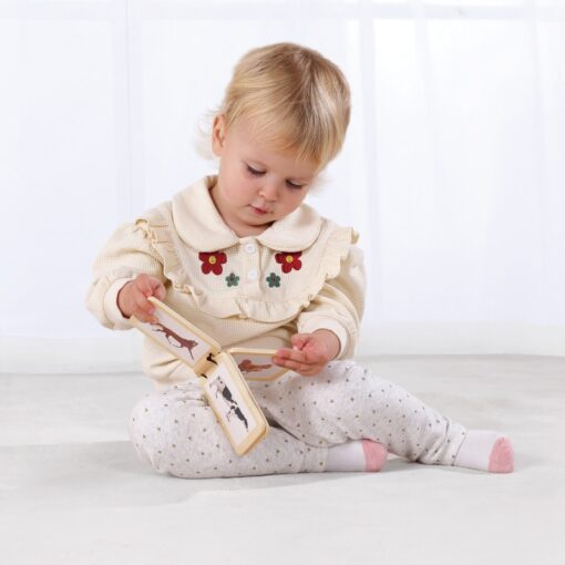WOOPIE ŽALIA dėžutė XXL Montessori edukacinė 6 viename sensorinė dėžutė 7–8 mėn.