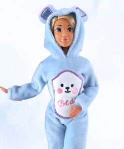 WOOPIE ROYAL Dolls Jumpsuits Blue Teddy Bears