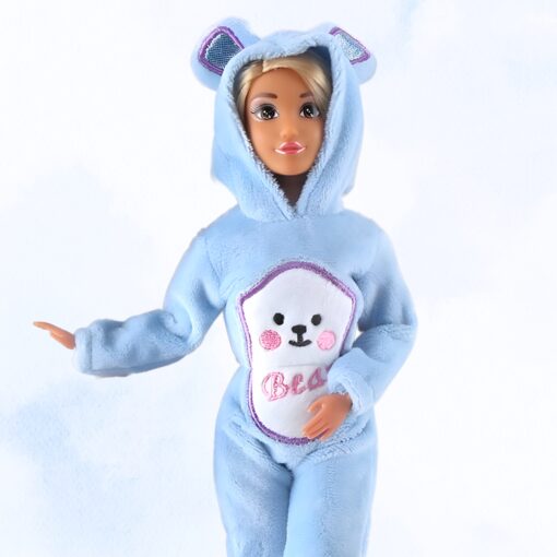 WOOPIE ROYAL Dolls Jumpsuits Blue Teddy Bears
