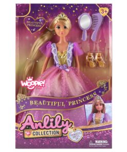 WOOPIE ROYAL Lėlė Lili Princesė su ilgais plaukais ir aksesuarais