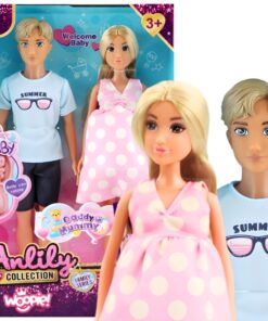 WOOPIE ROYAL Lėlių Rinkinys Šeimos Lelija Nėščia