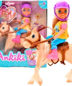 WOOPIE ROYAL Lėlių rinkinys Rider su arkliu