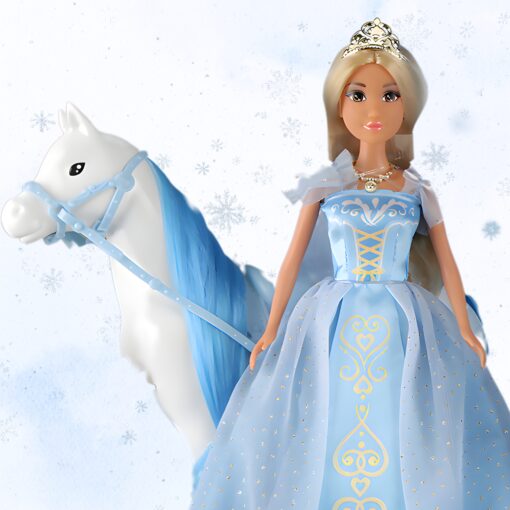 WOOPIE ROYAL ledo princesė Lily su magiška karieta ir priedais