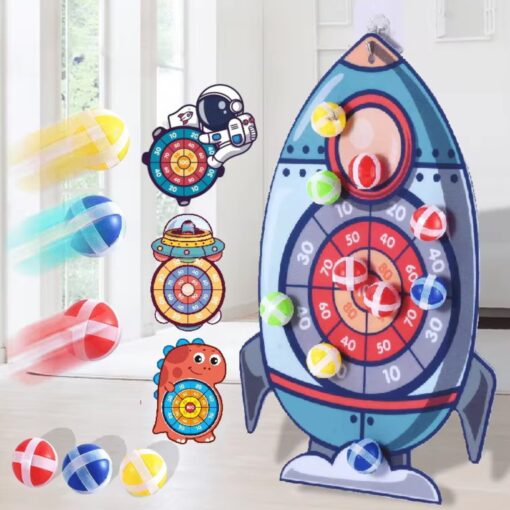 WOOPIE Velcro smiginio raketinis arkadinis žaidimas