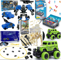 Super nuotykių ir iššūkių rinkinys vaikams 5in1 „Woopie Adventure Pack“