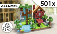 Magnetinės minecraft kaladėlės 501vnt. - Image 3