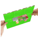 Minecraft magnetinių kaladėlių pagrindas - žolė