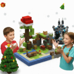 Minecraft magnetiniai blokeliai 212vnt