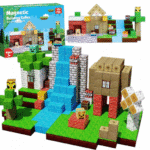 Magnetinės minecraft kaladėlės 150vnt