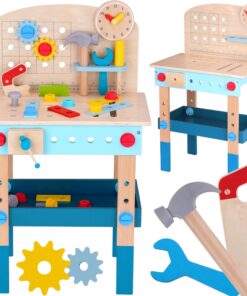 TOOKY TOY Medinis „Pasidaryk pats“ stalas