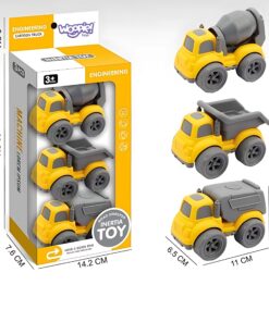 WOOPIE 3in1 Statybinės transporto priemonės