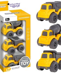 WOOPIE 3in1 Statybinės transporto priemonės