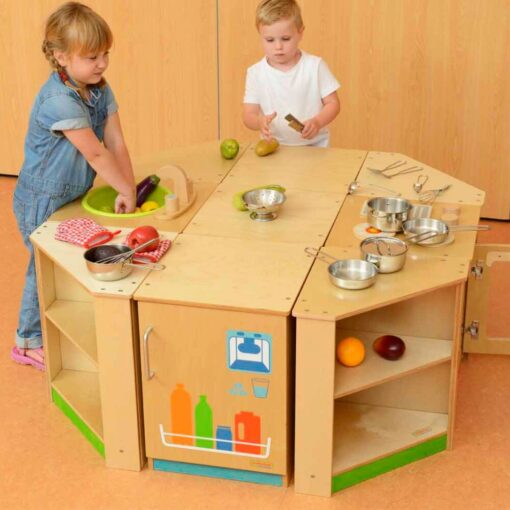 MASTERKIDZ Pastelinė Spintelė su Kriaukle