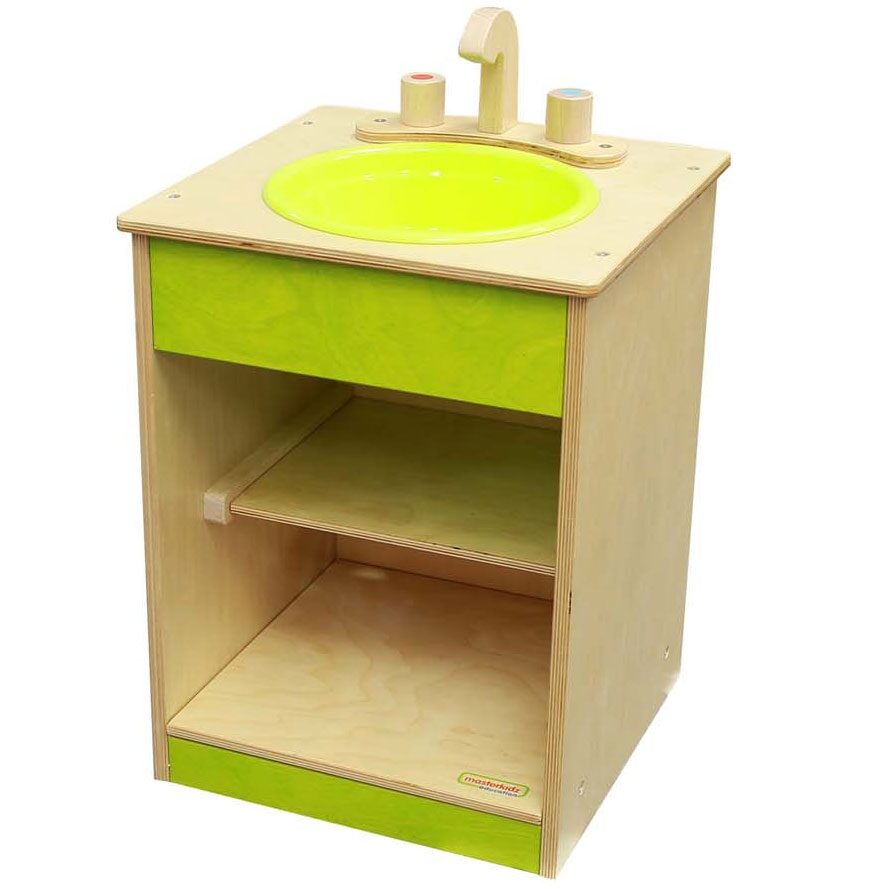 MASTERKIDZ Pastelinė Spintelė su Kriaukle MASTERKIDZ Pastelinė Spintelė su Kriaukle