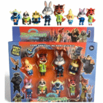 Zootopia figūrėlių rinkinys 8vnt