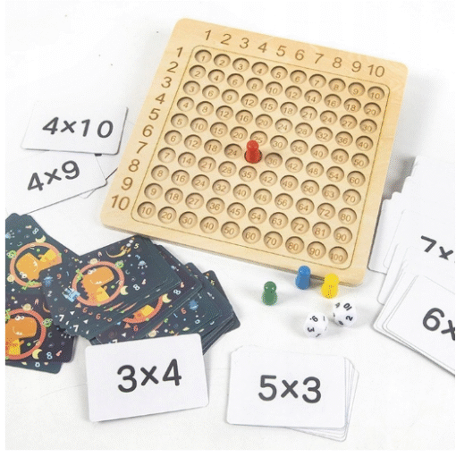 Medinis edukacinis žaidimas Montessori daugybos lentelė - Image 2