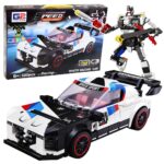 2in1 sportinis automobilis ir robotas konstruktorius 320 vnt.