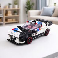 2in1 sportinis automobilis ir robotas konstruktorius 320 vnt.