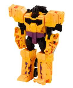 2in1 transformuojamas robotas–tankas geltonas