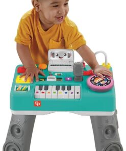 FISHER PRICE mokymosi ir juoko muzikos DJ stalas