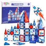 58 dalių magnetinis kosmoso konstruktorius