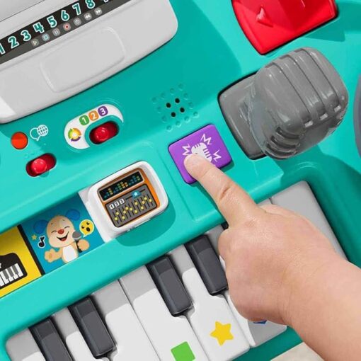 FISHER PRICE mokymosi ir juoko muzikos DJ stalas - Image 5
