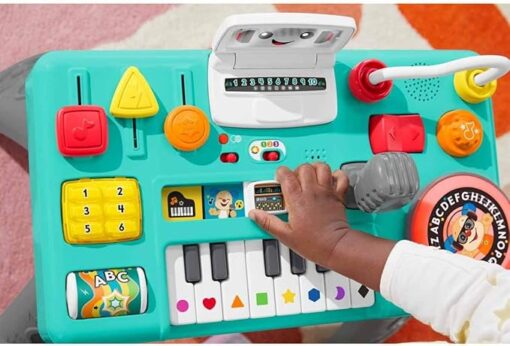 FISHER PRICE mokymosi ir juoko muzikos DJ stalas - Image 3