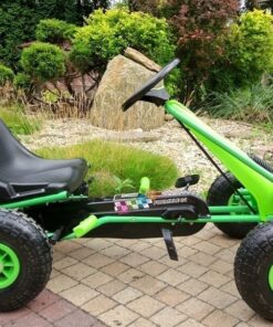 A-15 kartingas žalios spalvos