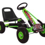 A-15 kartingas žalios spalvos