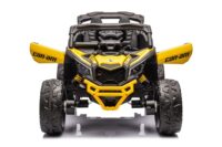 Akumuliatorinis Buggy Can-am DK-CA003 geltonos spalvos