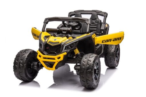 Akumuliatorinis Buggy Can-am DK-CA003 geltonos spalvos