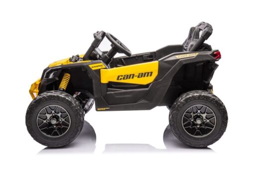 Akumuliatorinis Buggy Can-am DK-CA003 geltonos spalvos