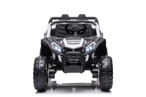 Akumuliatorinis automobilis YSA036 White 4×4 (baltos spalvos)