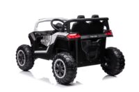 Akumuliatorinis automobilis YSA036 White 4×4 (baltos spalvos)