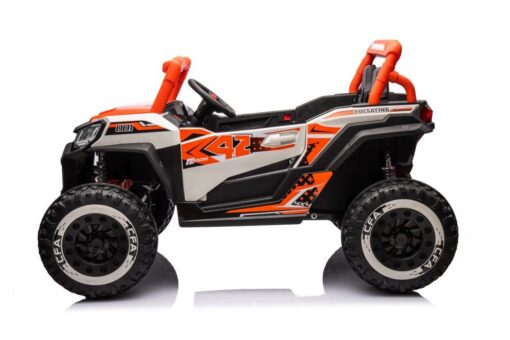 Akumuliatorinis bagis NEL-913 oranžinės spalvos 4×4 24V