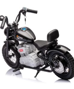 Akumuliatorinis motociklas A9902 36V juodos spalvos